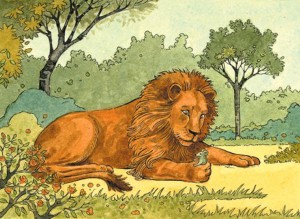 lion and mouse